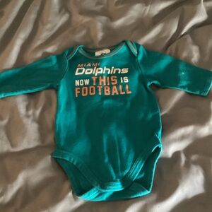 Miami Dolphins NFL onesie